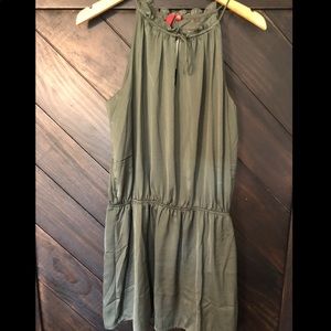 5/48 Halter Drawstring Waist Dress - XS